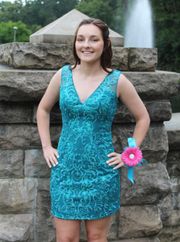 Teal Dress