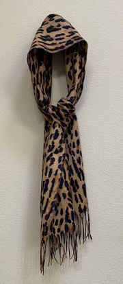 Lord & Taylor - Leopard Cashmink Scarf