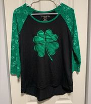 Juniors St. Patrick’s Day Baseball Style Shirt