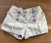 High Waisted Denim Shorts 