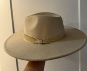 Cream Fedora