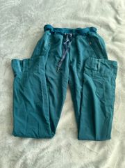 Grey’s Anatomy teal blue scrub set 