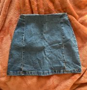 Jean Skirt