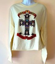 Treasure and Bond Guns n Roses Long Sleeve Top Sz S