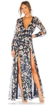 Fleur Maxi Dress In Fleur Print