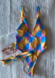 NWT  St. Tropez One Piece Swimsuit