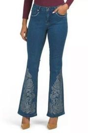 Catherine Malandrino Flare Blue Jeans