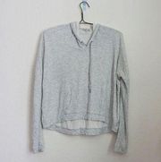 Talula grey lightweight hoodie sweater size S