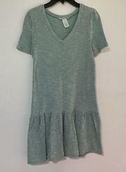 Caution To The Wind Ribbed Dress Medium