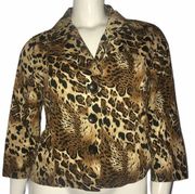 Allison Taylor tiger print blazer