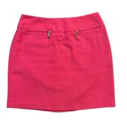 East 5th Pink Tweed Valentines Day Going Out Skirt Size 12P