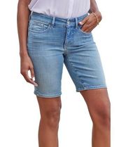 J. Jill Denim Bermuda Jean Stretch Shorts Size 4