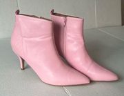 Allegra K Women's Pointed Toe Zipper Stiletto‎ Heel Ankle Boots Sz 10 🟥