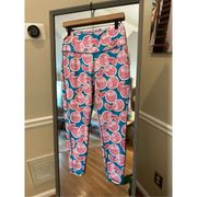 Crown & Ivy Sport High Waisted Graphic Print  Leggings Size M NWT