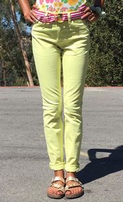 Nordstrom Yellow Skinny Jeans