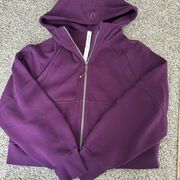 Lululemon Dramatic Magenta Full Zip  Scuba