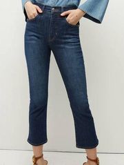 Jeans Carly Kick-Flare High Rise Jeans in Bright Blue Size 28