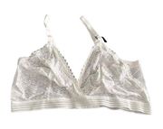 DKNY women's XL white bralette, NWT