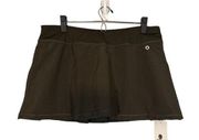 Queenieke Olive Athletic Stash Pocket Standard Fit Tennis Skort Women Sz XL