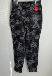 Spanx Stretch Twill Cargo Joggers Black Camo