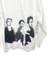 Jonas Brothers white concert hoodie size XL c