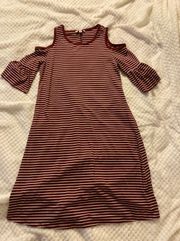 Girls  Open Shoulder Dress