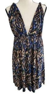 Jordan Taylor Size XL Deep V Sleeveless Dress