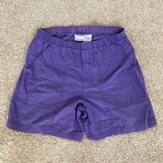 Bobbie Brooks Vintage Purple High Waisted Shorts