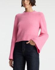 A.L.C. Clover Wool Sweater In Hot Pink
