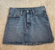 Jeans Mini Skirt