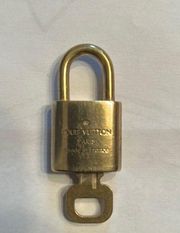 LV Gold Lock & Key 334