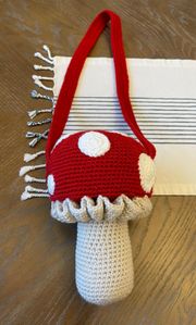 Mushroom 🍄  Crochet Bag