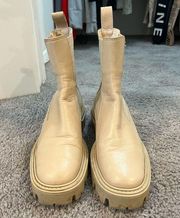 Zara tan boots