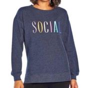 Wildfox social sweatshirt NWT size medium