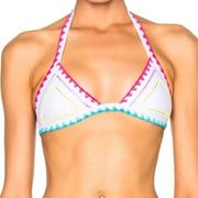 SAME Swim Bikini Top White Papillon