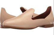 Aquatalia Women's Emmaline Nappa Slip-on Loafer nude size 7