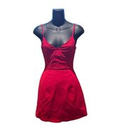 Princess Polly  Red Novella Mini Dress