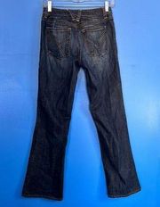WILLIAM Rast Dark Blue Jeans Boot Cut Size 26
