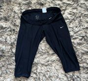 Nike  Black Capri Athletic Tights