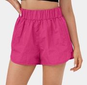 NEW Halara Barbie Pink High Waisted Dolphin Hem Casual Shorts Lined