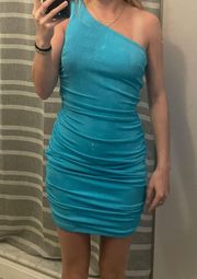 One Shoulder Mini Dress