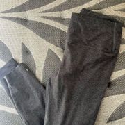 Nobull leggings Sz Large in charcoal heather