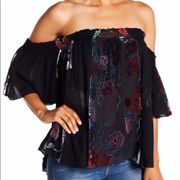 Floral Off-the-Shoulder Top