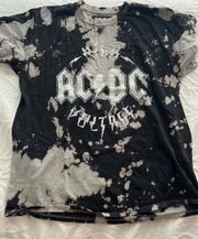 AC / DC Bleached Graphic Tee