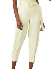 Proenza Schouler Pique Pants pale yellow