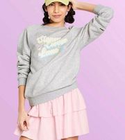 Stoney Clover Lane + Target  Grey Sweatshirt M