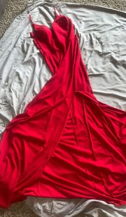 Long Red Maxi Dress