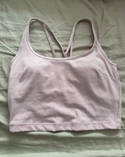 Women's Light Support Brushed Strappy Crop Sports Bra - ™