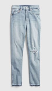 Denim: High Rise Vintage Slim Jeans