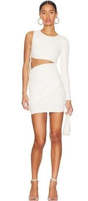 Camila Coelho Ramona Mini Dress in Ivory